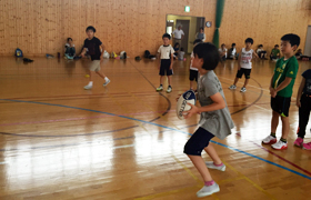 タッチラグビー教室